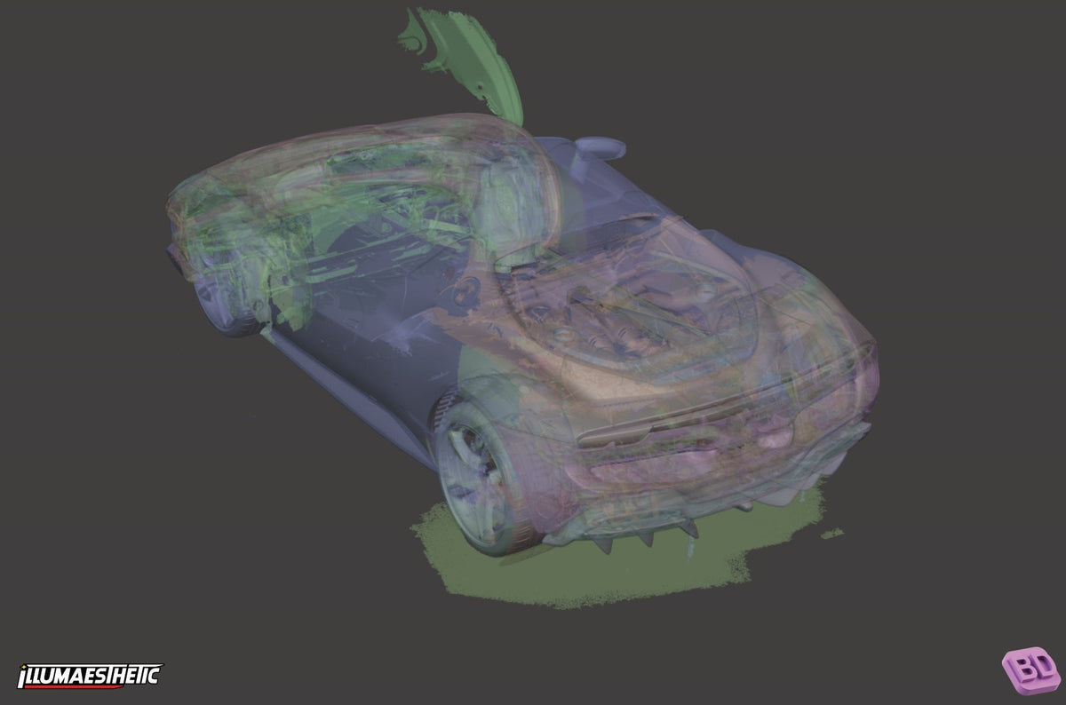 Ferrari 296 GTB (Type F171) 3D Scan (2022+)