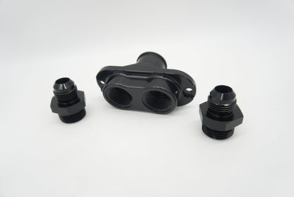ASE Outlaw Catch Can Firewall Plate Bulkhead