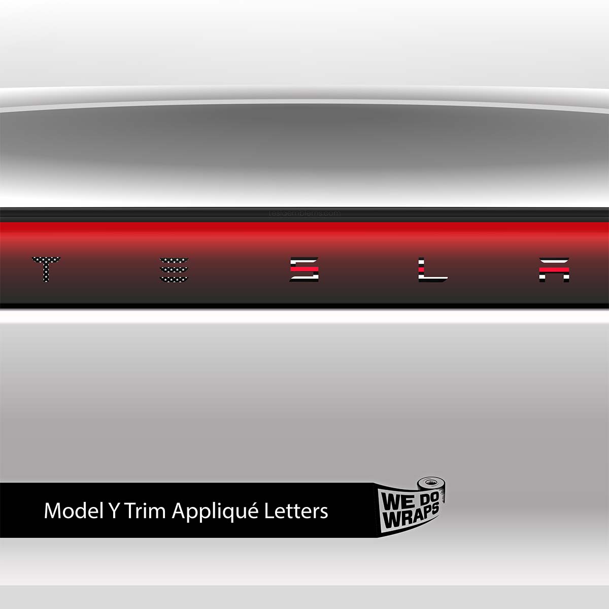First Responders Firefighter Tesla Emblem Decals (Front + Back) | Model Y