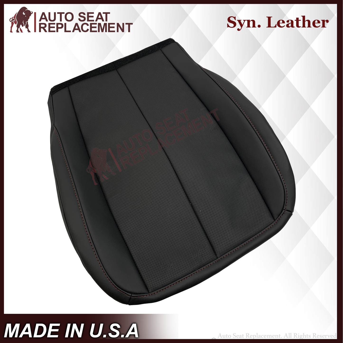 2010-2016 Fits Chevy Equinox LTZ Replacement Seat Cover: Black Perforated