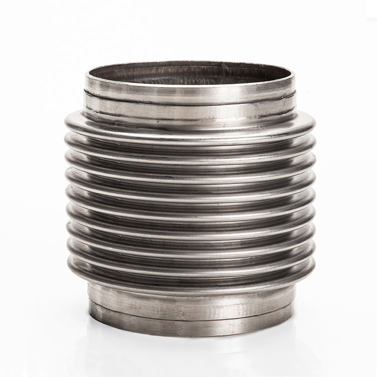 3.000" Flex Bellow (with Inner Liner) x 4.000" Overall Length - 304 Stainless