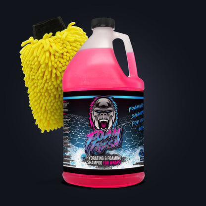 Foam Fresh Gallon - Foaming Car Shampoo for Wraps and PPF - 128 FL OZ- Detailing