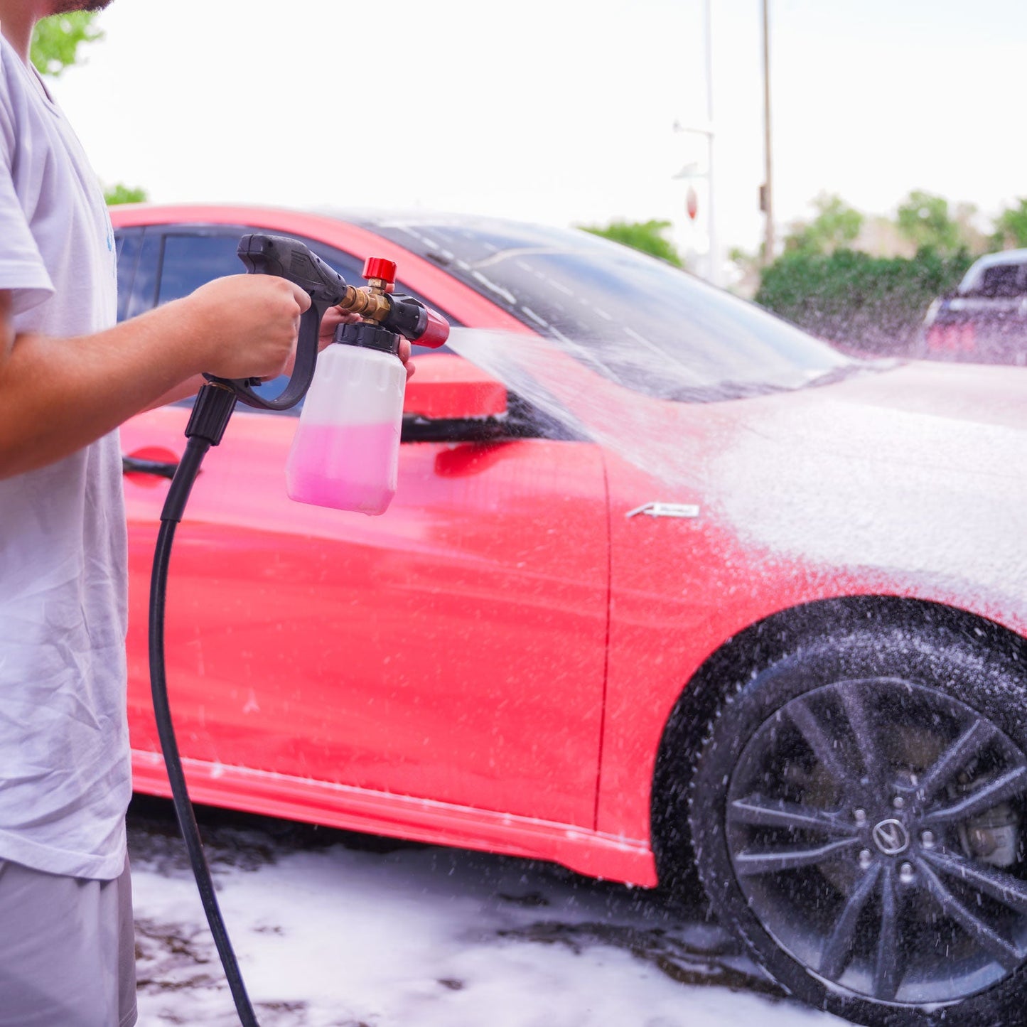 Foam Fresh Gallon - Foaming Car Shampoo for Wraps and PPF - 128 FL OZ- Detailing
