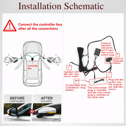 2023-2026 Xgen Accord Folding Mirror Kit