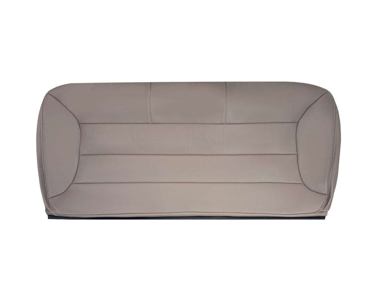 1992 - 1996 Ford Bronco Eddie Bauer Second Row Synthetic Leather Seat Cover In Mocha Tan
