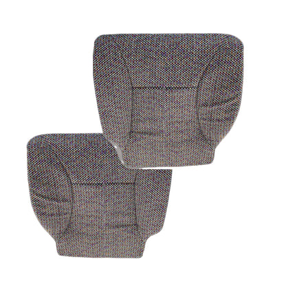1998-2002 Dodge Ram 1500 2500 3500 SLT Laramie Seat Cover in Cloth with Mist Gray skirt: Choose From Variation
