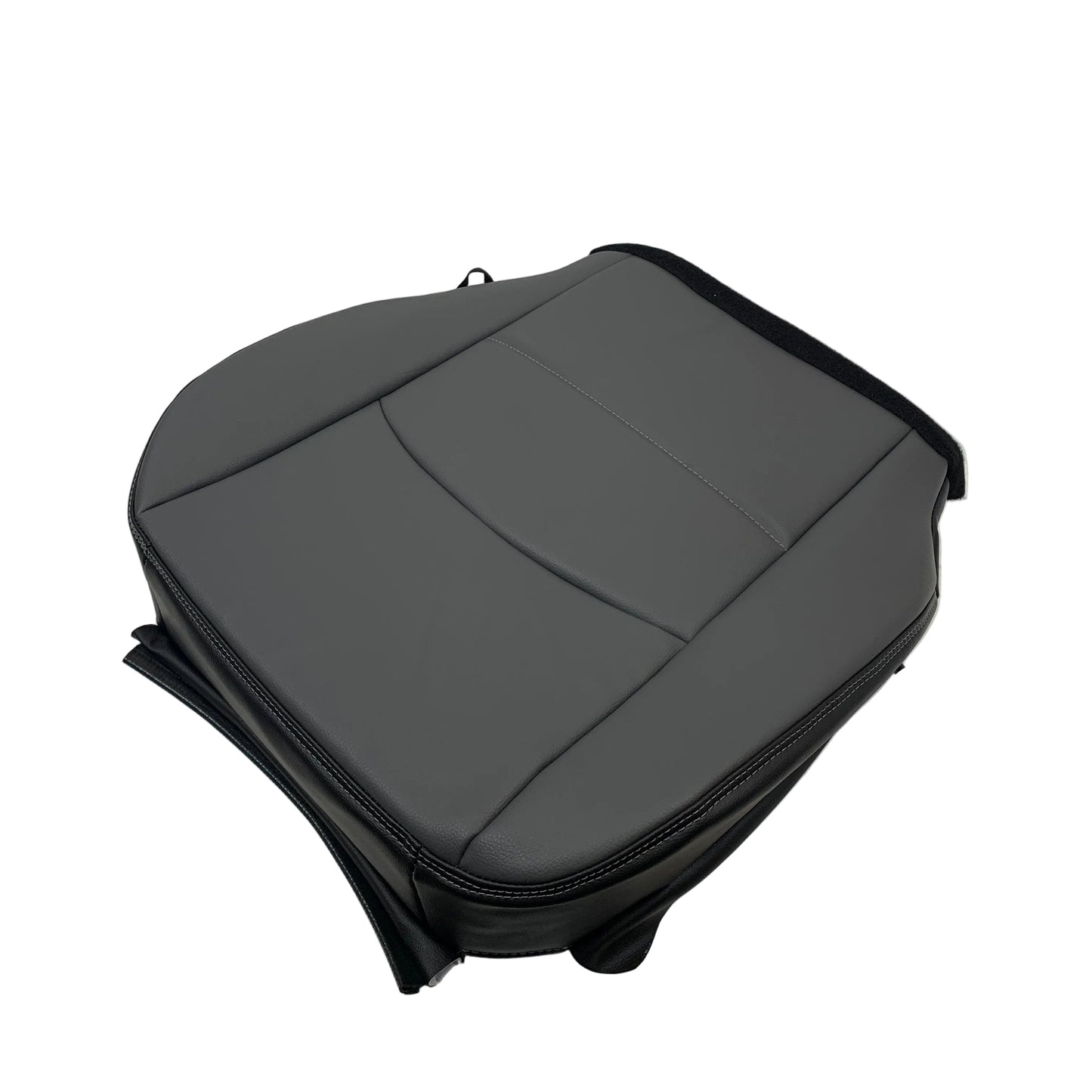 2019-2024 For Dodge Ram ST Driver or Passenger Bottom Leatherette (Synthetic Leather) Seat Cover In Diesel Gray