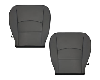 2019-2024 For Dodge Ram ST Driver or Passenger Bottom Leatherette (Synthetic Leather) Seat Cover In Diesel Gray