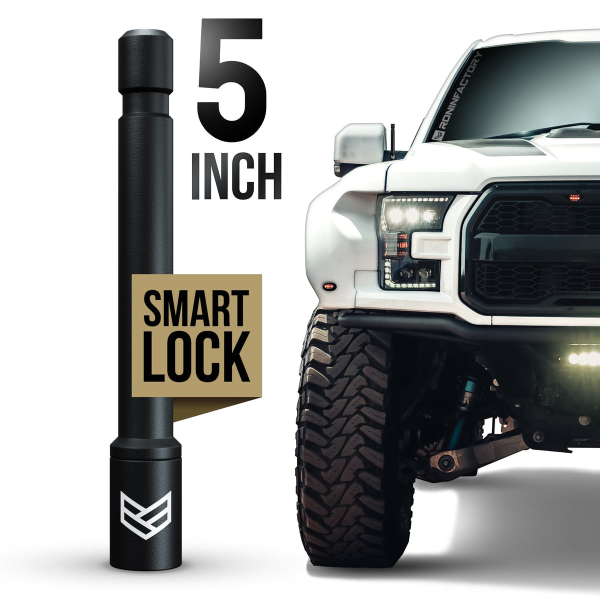 SMARTLOCK™ SHORT FLEXIBLE ANTENNA 5 INCH FOR FORD (NEW!)
