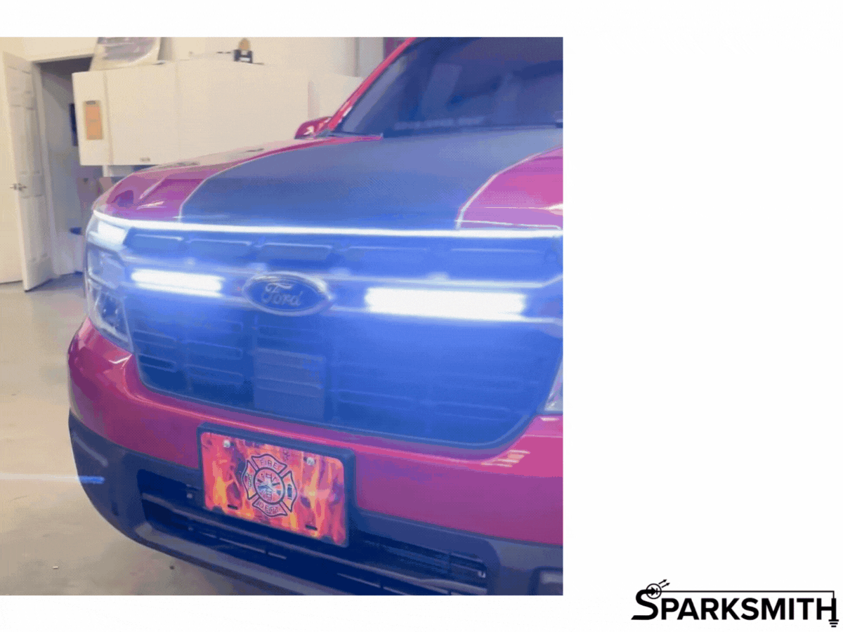2022-2025 Ford Maverick Animated DRL Grille Bars - Plug & Play!