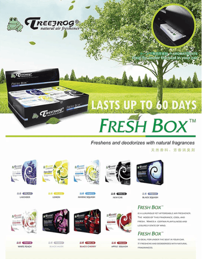 24 Pack Display Treefrog Fresh Box Air Fresheners