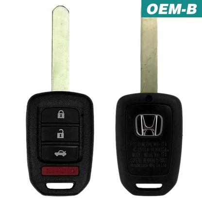Honda Accord Civic 2013-2015 OEM 4 Button Remote Head Key MLBHLIK6-1T