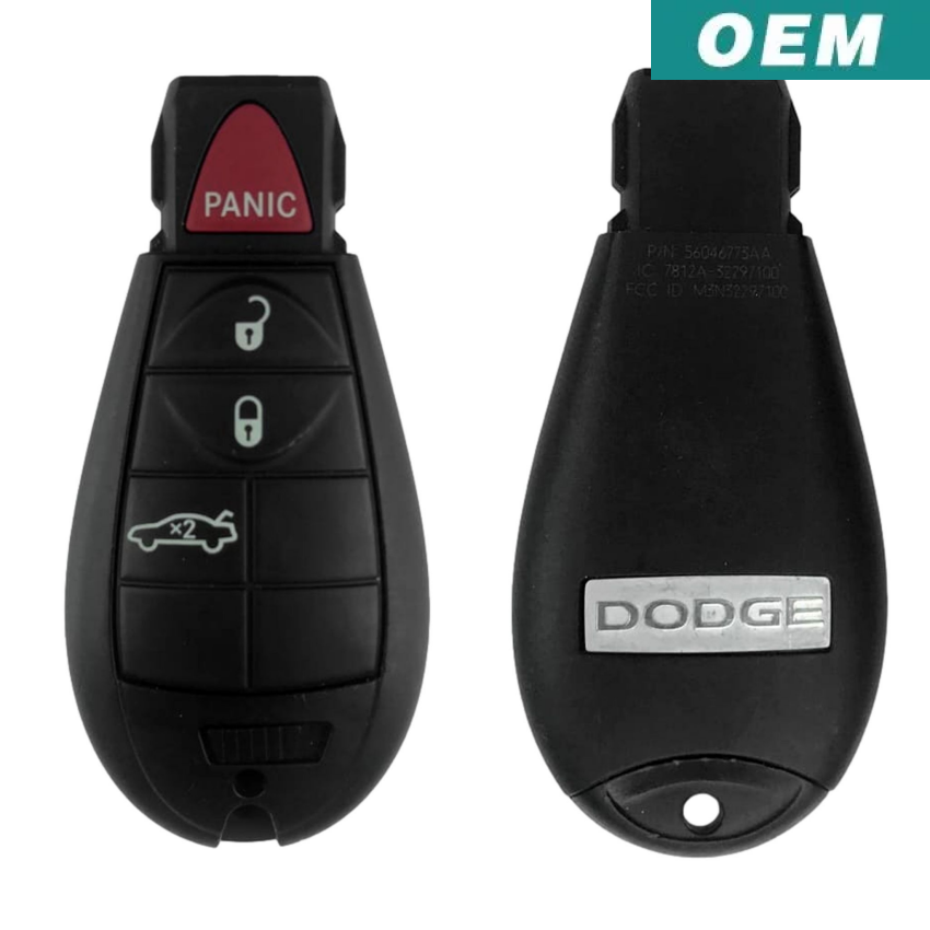 Dodge 2008-2010 OEM 4 Button Fobik Key IYZ-C01C