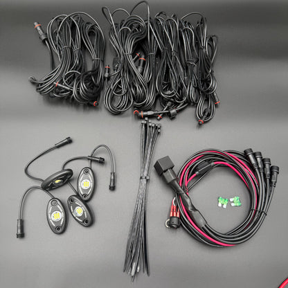 4 Piece Rock Light Kit