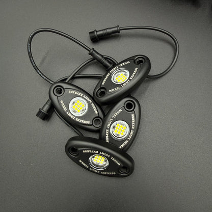 4 Piece Rock Light Kit