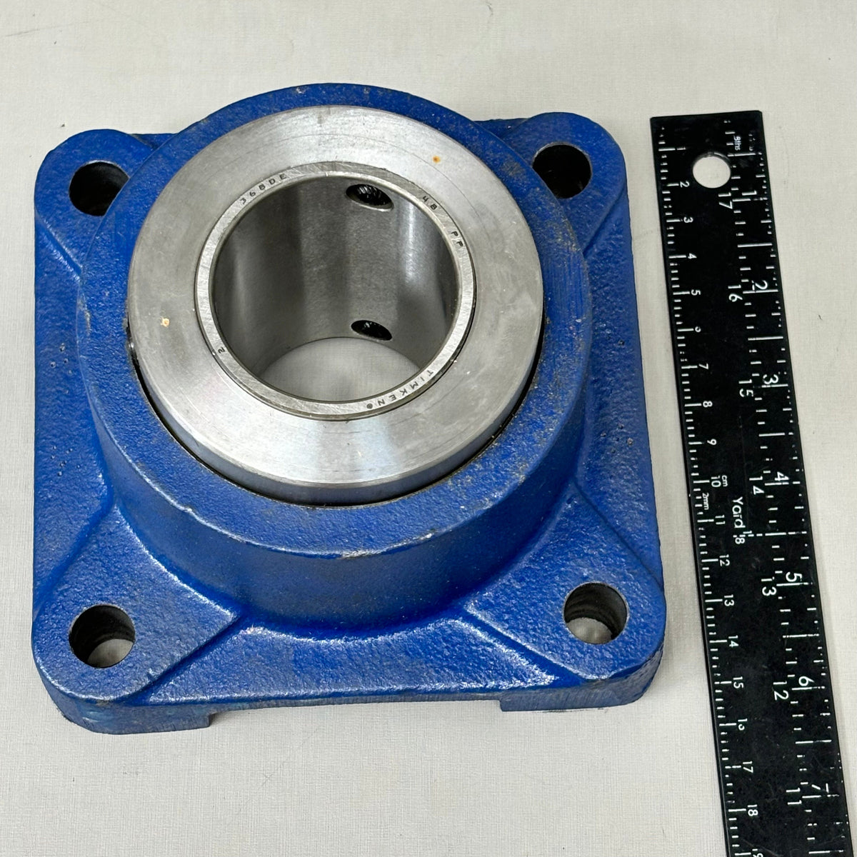 ROYERSFORD 4-Bolt Square Flange Bearing 2" Timken Tapered Roller 20-05-0200