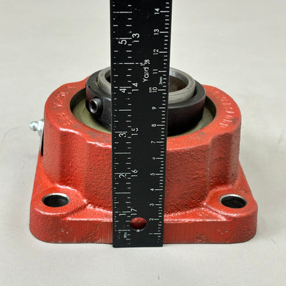 ROYERSFORD R2000 Spherical Bearing 2 Square Flange Expansion Red 40-05-E200