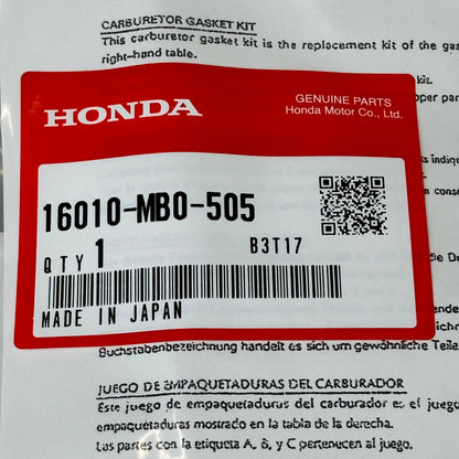 HONDA Gasket Set Magna - VF750C Genuine OEM 16010-MB0-505