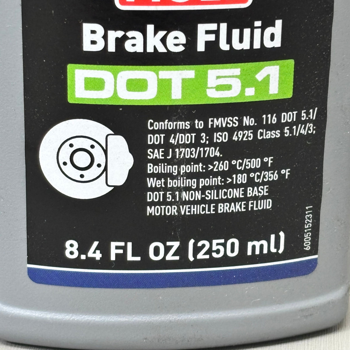 ZA@ LIQUI MOLY 250 ML High Quality Brake Fluid DOT 5.1 3092 A