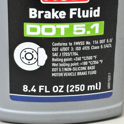 ZA@ LIQUI MOLY 250 ML High Quality Brake Fluid DOT 5.1 3092 A