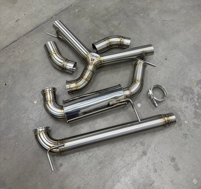 CCdesign **MK7** VW Golf GTI 3.5" Catback Exhaust