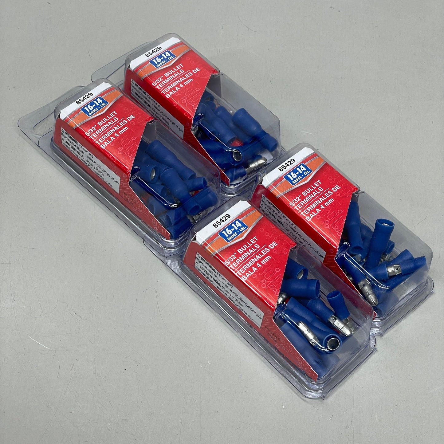 DORMAN (4 PACK) 16-14 5/32" Male/Female Bullet Terminals 85429