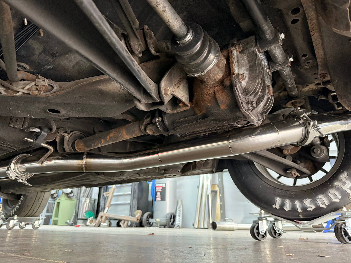 CCdesign E38A/E39A Galant VR4 AWD 3" V-Band Exhaust (JDM Bumper)