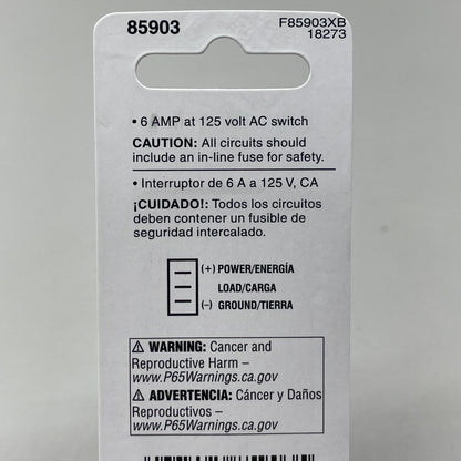 DORMAN (5 PACK) Electrical Switches Metal Bat w/ Screw Terminals 6 Amp 72 Watts 85903