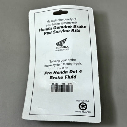 HONDA Rear Brake Pad Set FOURTRAX FOREMAN RUBICON DCT PIONEER OEM 06435-HN8-016