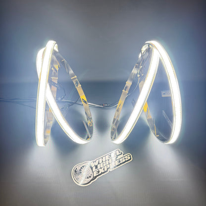 Double Row White High Density Wheel Lights