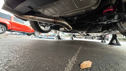 CCdesign **MK8** VW Golf GTI 3.5" Single Exit Catback Exhaust (Driver Side)