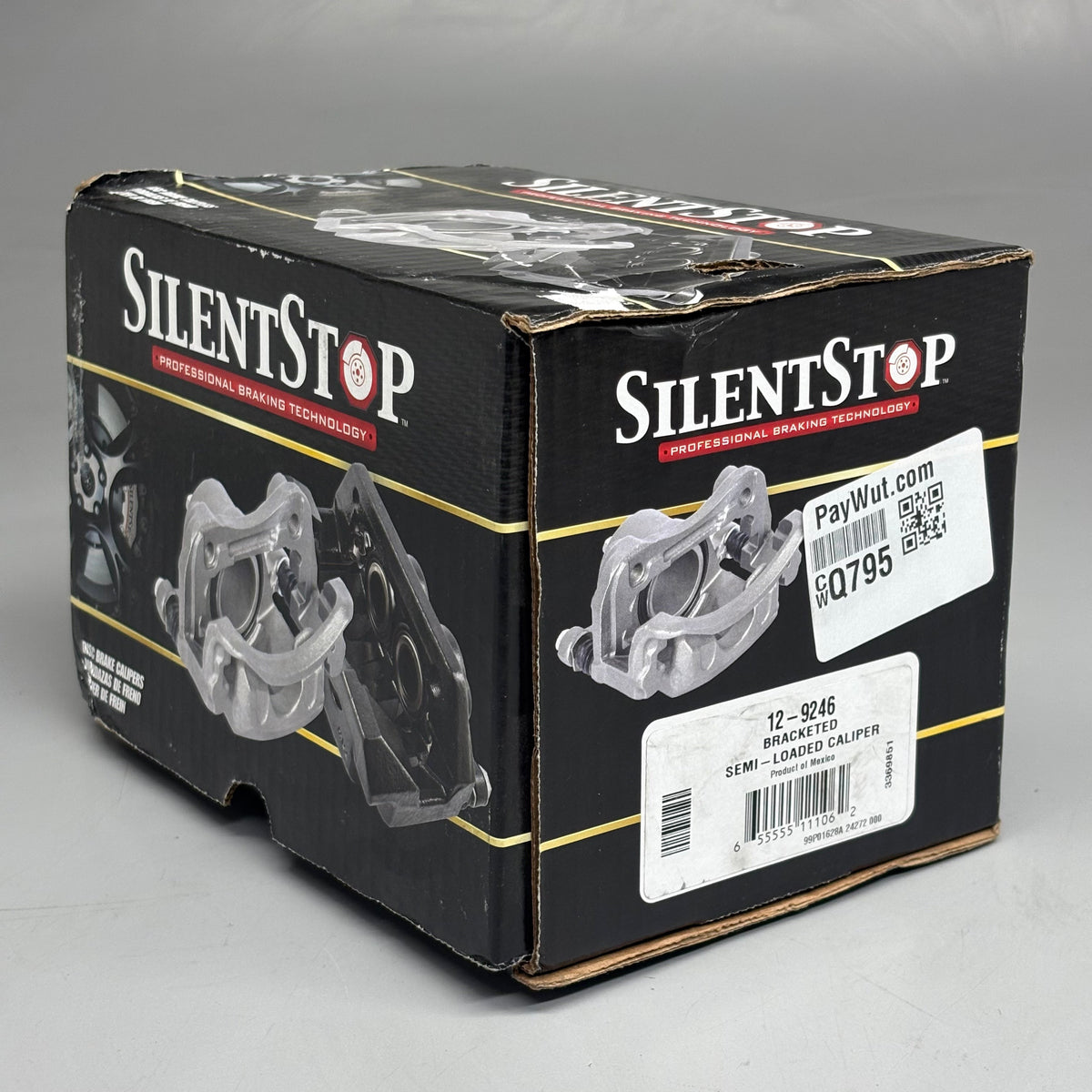 SILENT STOP Semi Loaded Caliper Disc Brake For Toyotas 12-9246