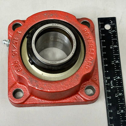 ROYERSFORD R2000 Spherical Bearing 2 Square Flange Expansion Red 40-05-E200