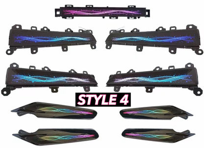2022-2026 Civic Multicolor Flow Series Ambient Lighting Kit