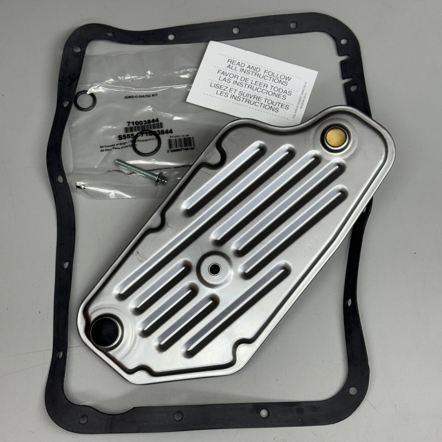 CARQUEST Transmission Filter Kit w/ Gasket & Pan 85841
