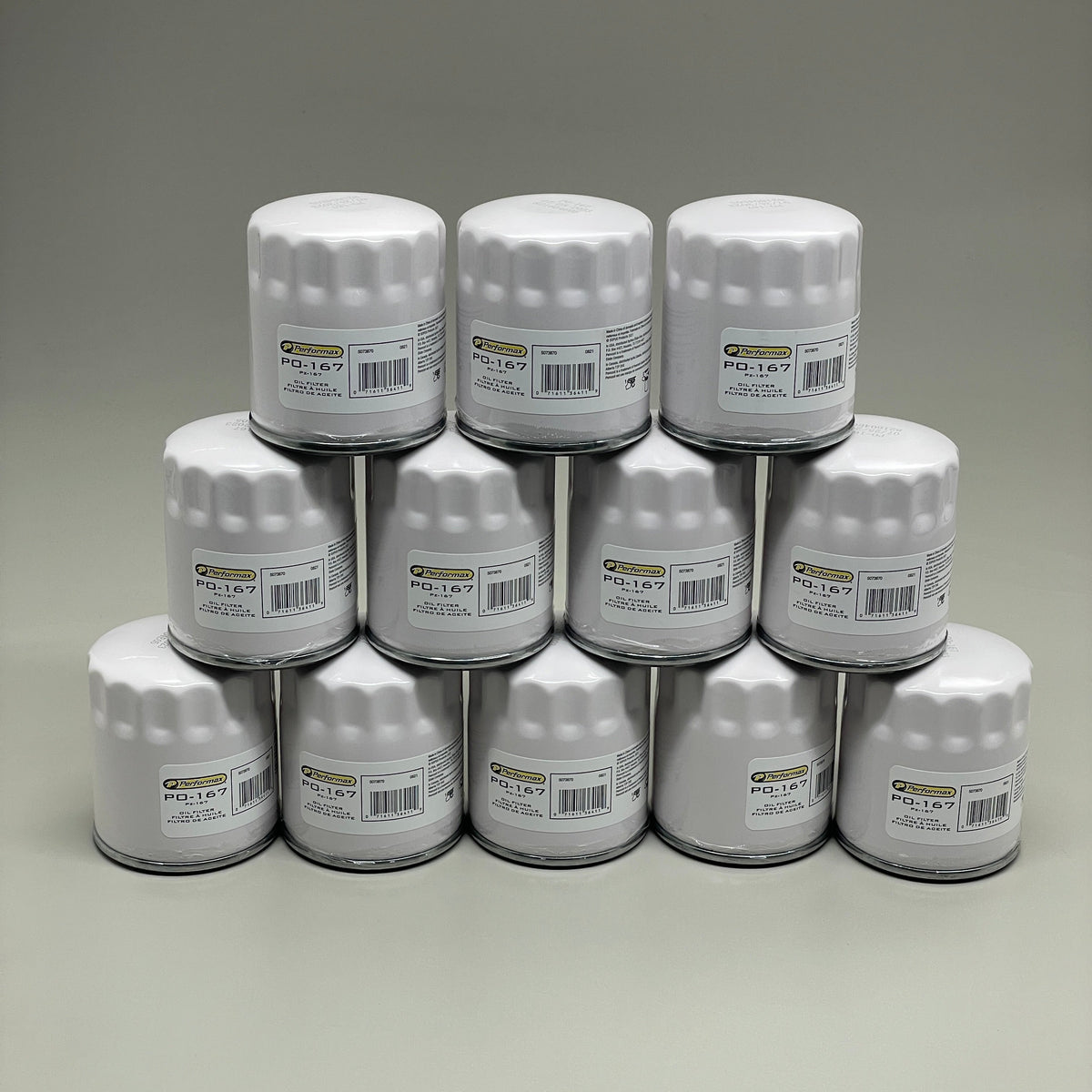 PERFORMAX (12 PACK) Oil Filter for Buick, Cadillac, Escalade & Sierra PO-167