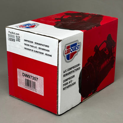 CARQUEST Standard A/C Compresor W/ Clutch Remanufactured DW97307