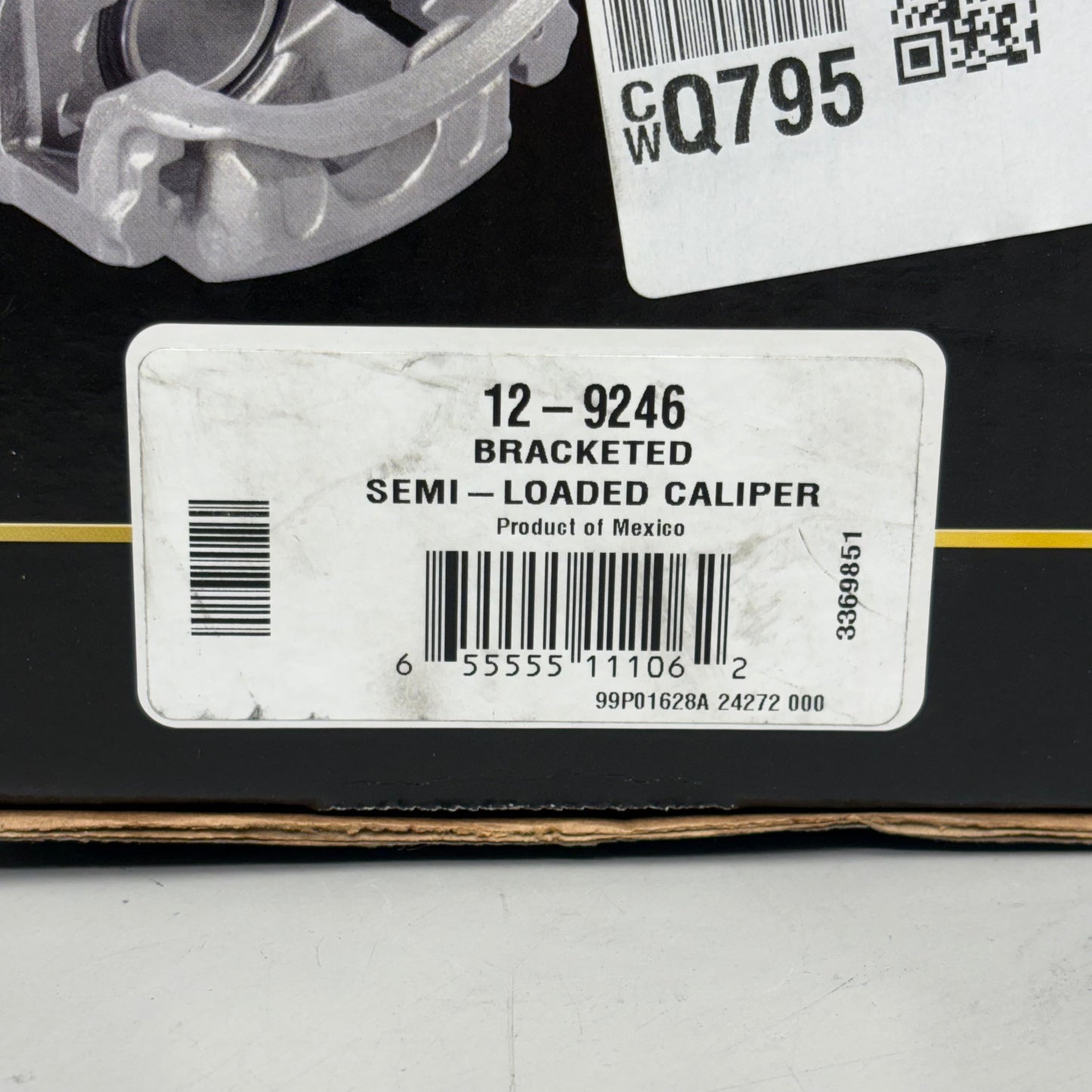 SILENT STOP Semi Loaded Caliper Disc Brake For Toyotas 12-9246