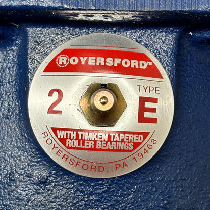 ROYERSFORD 4-Bolt Square Flange Bearing 2" Timken Tapered Roller 20-05-0200
