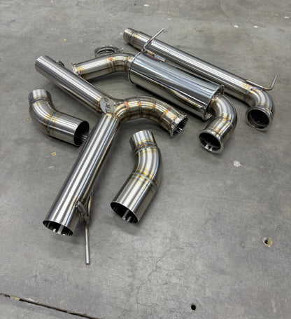 CCdesign **MK7** VW Golf GTI 3.5" Catback Exhaust