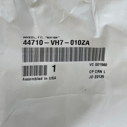HONDA Genuine Front Wheel 8" x 8" x 2" Grey 44710-VH7-010ZA OEM