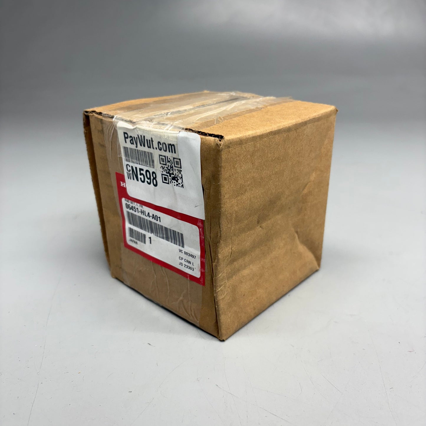 HONDA OEM Brake Pad Set Fr Vehicles 06451-HL4-A01