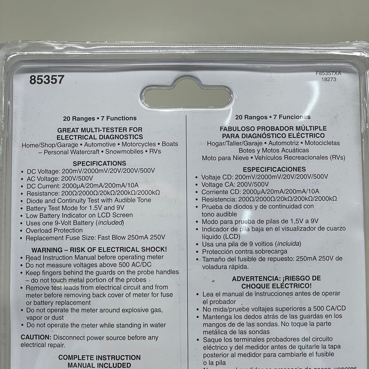 DORMAN Digital Multimeter Tools For Electrical Diagnostics 85357