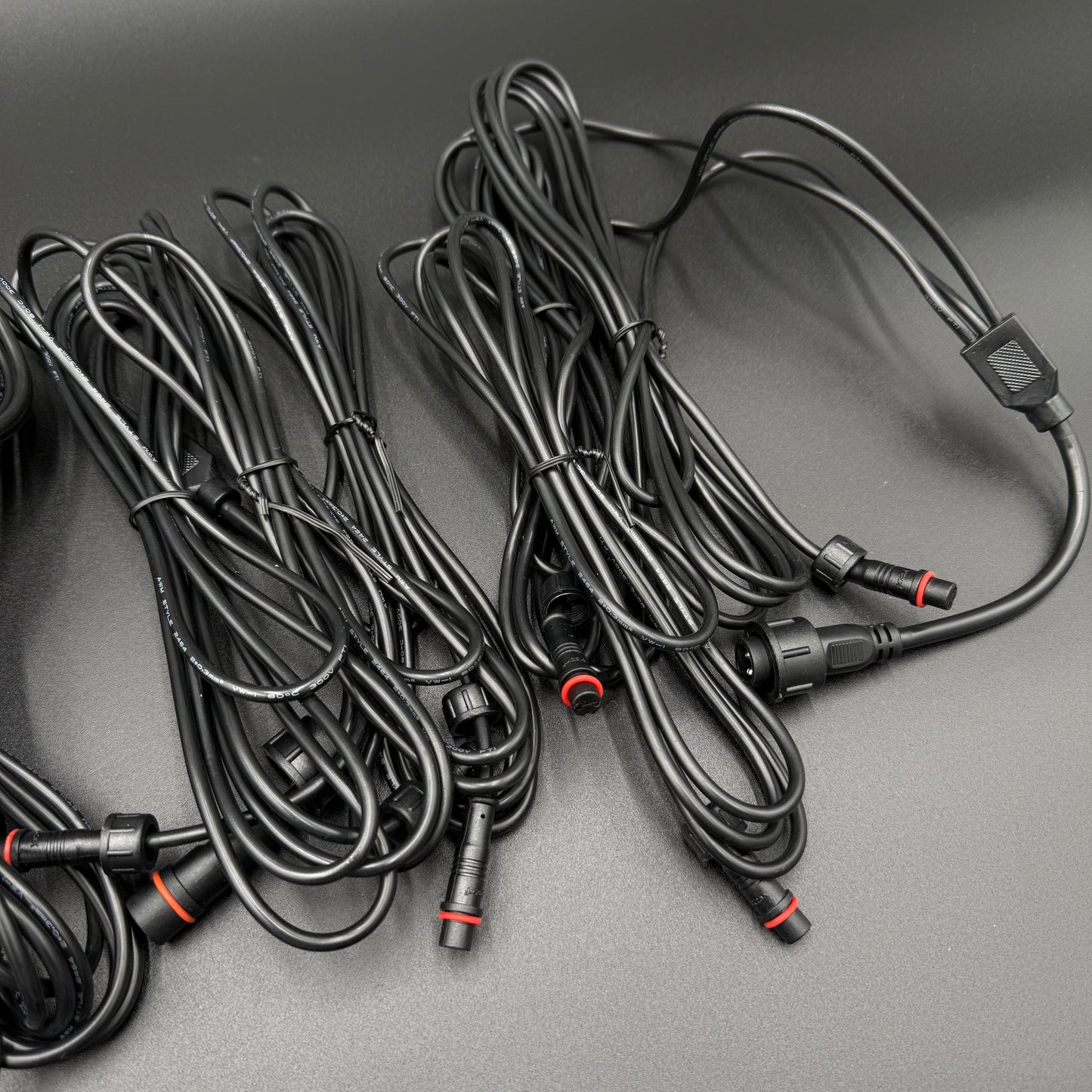 12 Piece White Rock Light Kit