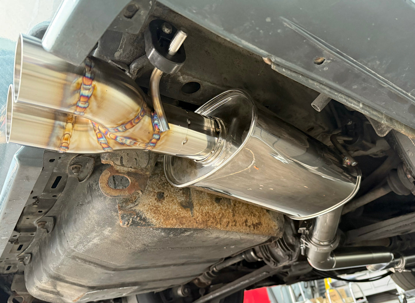 CCdesign E38A/E39A Galant VR4 AWD 3" V-Band Exhaust (JDM Bumper)