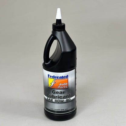 FEDERATED (6 PACK, 1 QUART EACH) Heavy Duty SAE 80W-90 Gear Oil  527-6080