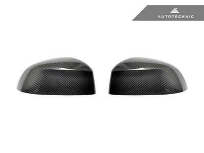 AutoTecknic Replacement Dry Carbon Mirror Covers - BMW G01 X3 | G02 X4