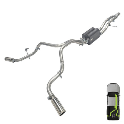 Suburban/Yukon, 2015-2020, 5.3L - Stainless - MPI Exhaust Cat-Back Dual Exhaust Kits