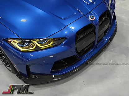 [JPMCarbon] CS Style Carbon Fiber Front Bumper Add-on Lip Fits For 2020-2025 BMW G80 M3 / G82 M4 Only