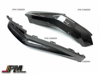 [JPMCarbon] OEM Style Dry Carbon Rear Splitter lips Fits For 2020-2025 BMW G80 M3 Only